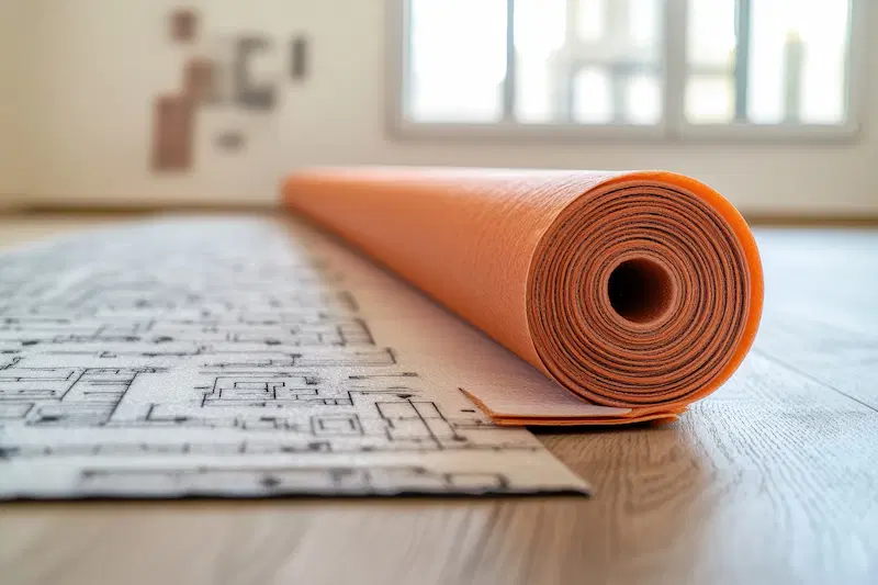 Reduction of footstep noise in a condo